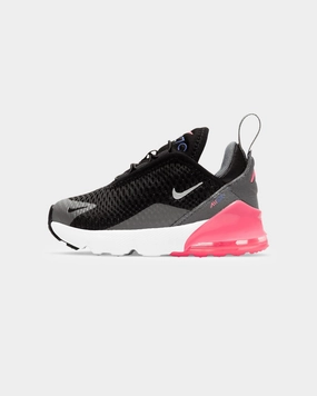 Nike Infants' Air Max 270 (TD) Black/Metallic Freedom Steps Road Fit