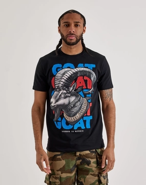 Streetz Iz Watchin Goat Tee Wide-fit avid cyclists