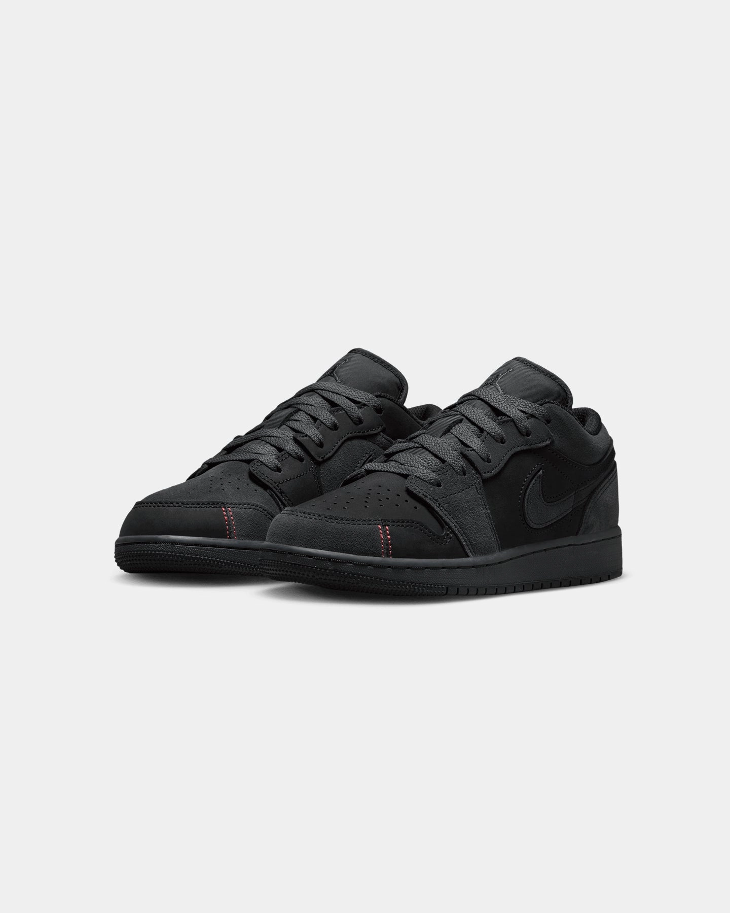 Jordan Kids' Air Jordan 1 Low SE Craft (GS) Dark Smoke Grey/Black Tension Balance System