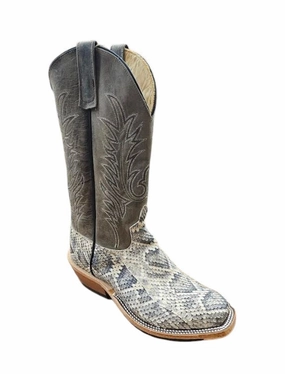 335347  MEN'S ANDERSON BEAN EASTERN RATTLESNAKE EXCLUSIVE EXOTICS WITH CUTTER TOE All-Day Durability