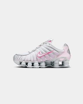 Enhanced Durability Nike Women's Shox TL "Pink Foam" Metallic Platinum/Pinksicle