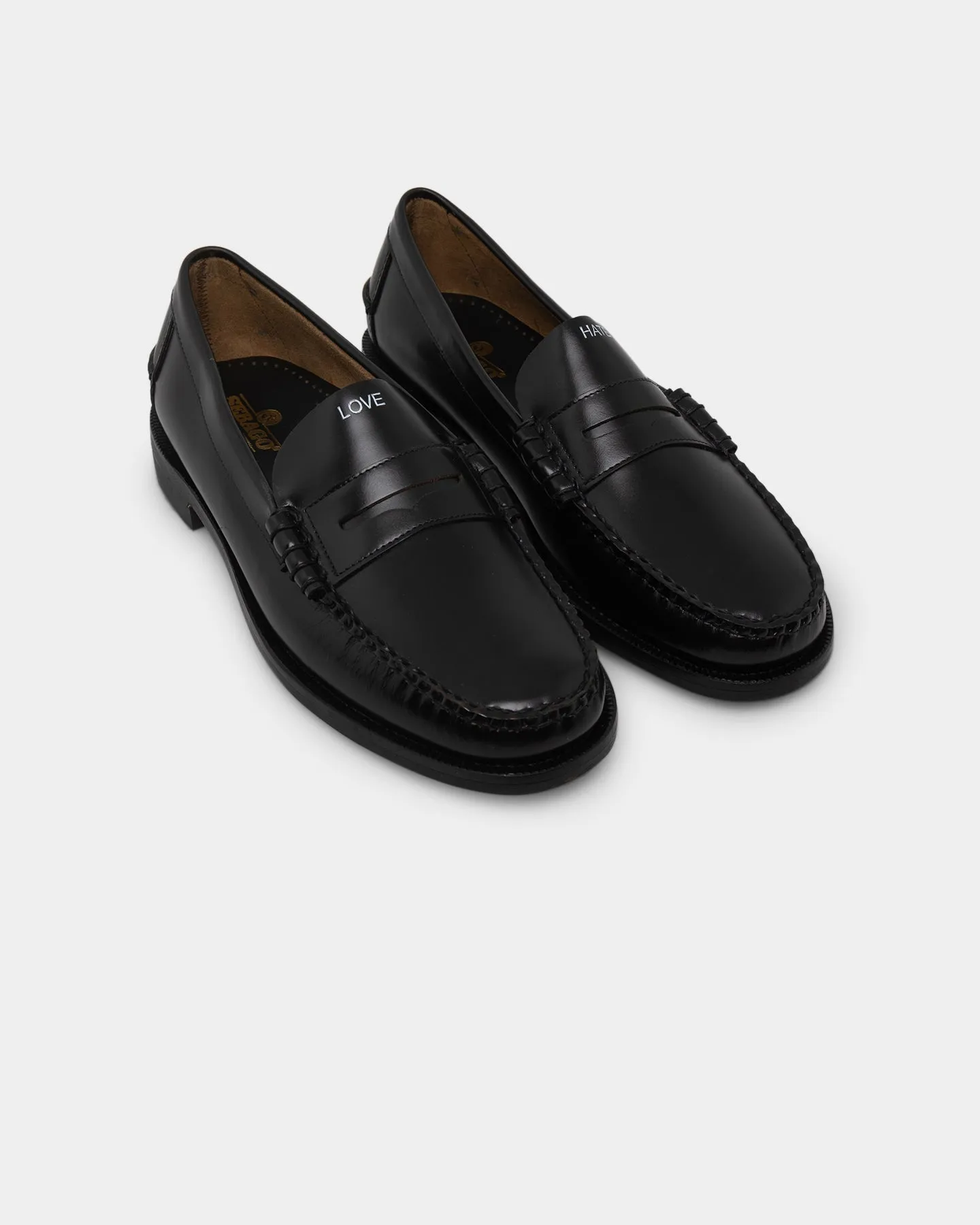 Sebago Classic Dan Tag Black Cushioned Arch Support