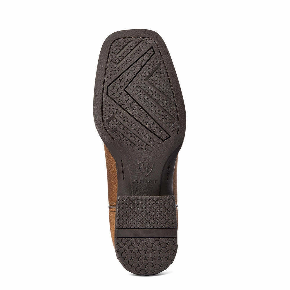 Quick Drying Stylish Explorer Flexible Material 10042414 Ariat Youth Firecatcher Cowboy Boots - Distressed Brown / Alfalfa