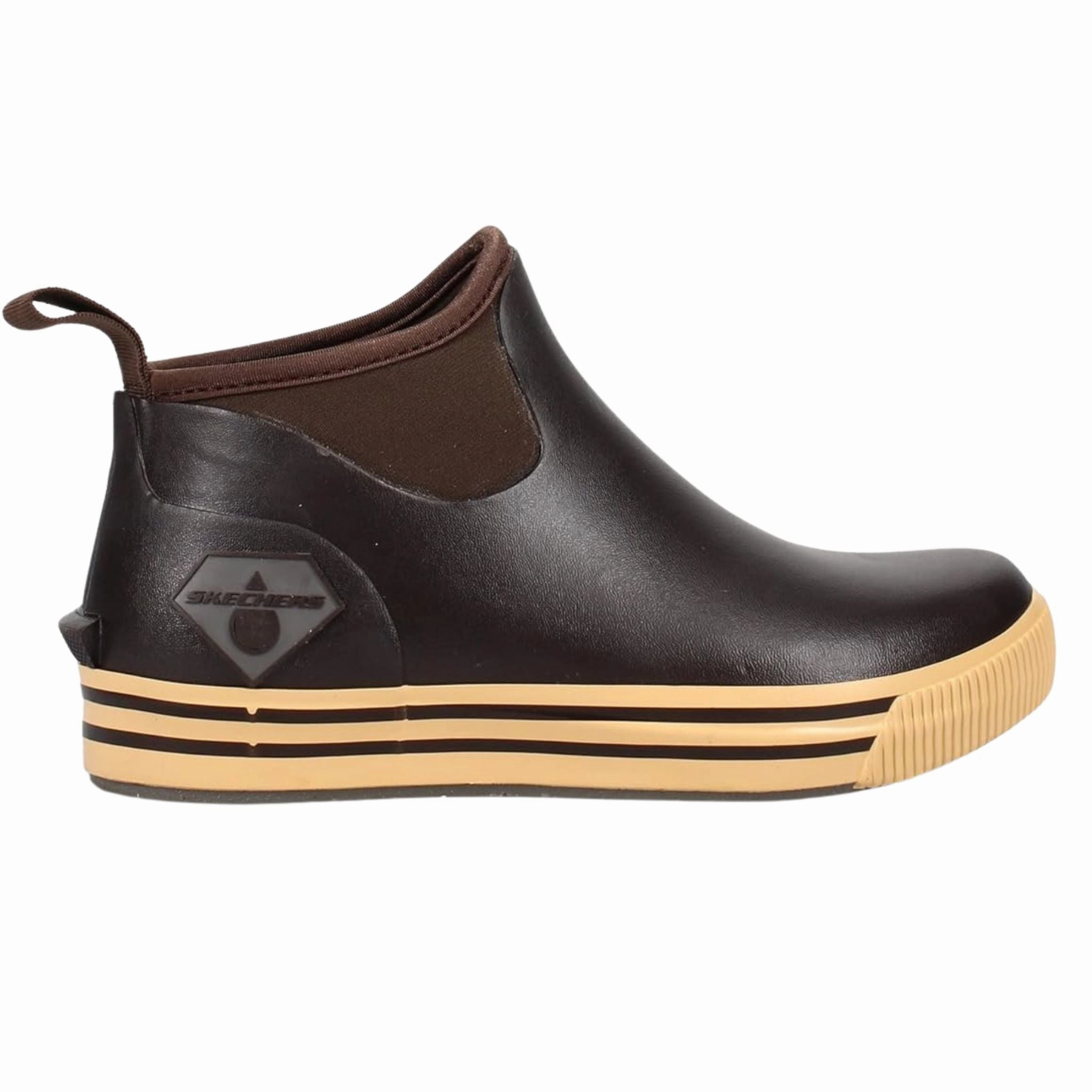 Skechers Women's 108032 Moltke Moncks WP Brown Work Boots Stable Footing