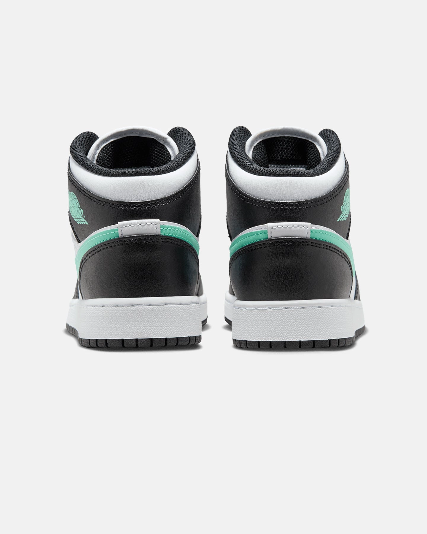 All-around durability Jordan Kids' Air Jordan 1 Mid (GS) White/Green Glow