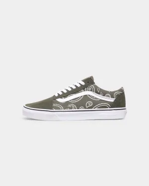Pressure Distribution System Vans Old Skool Peace Paisley Grape Leaf/True White