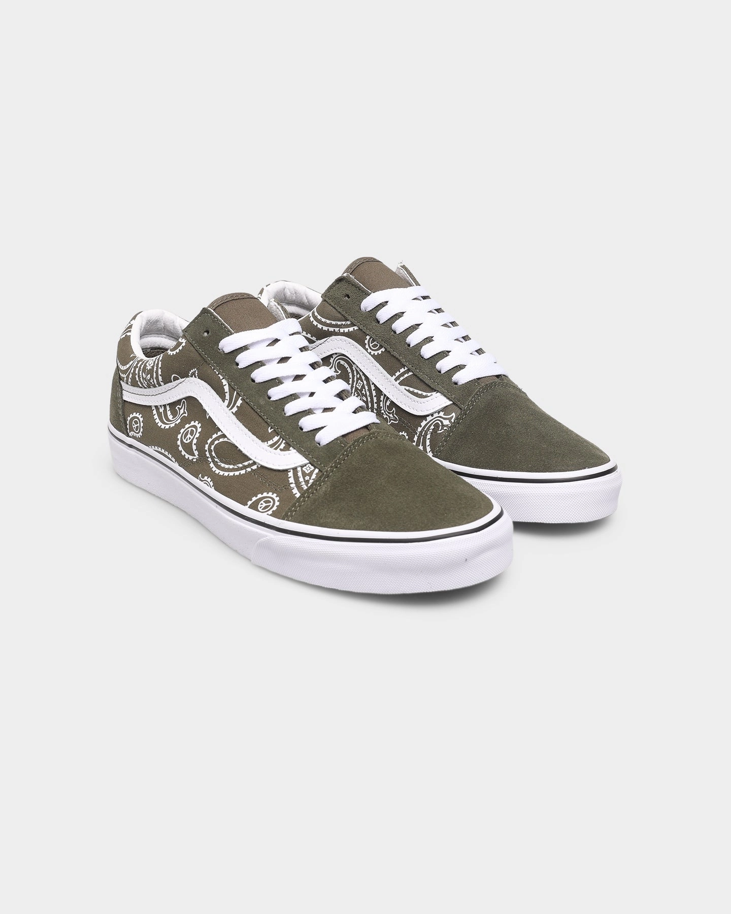 All-weather flair Rugby Vans Old Skool Peace Paisley Grape Leaf/True White