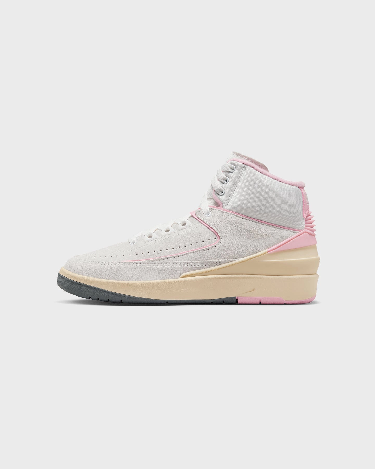 Arch Reinforcement most adjustable Jordan Women's Air Jordan 2 Retro "Soft Pink" Summit White/Gym Red/Medium Soft Pink