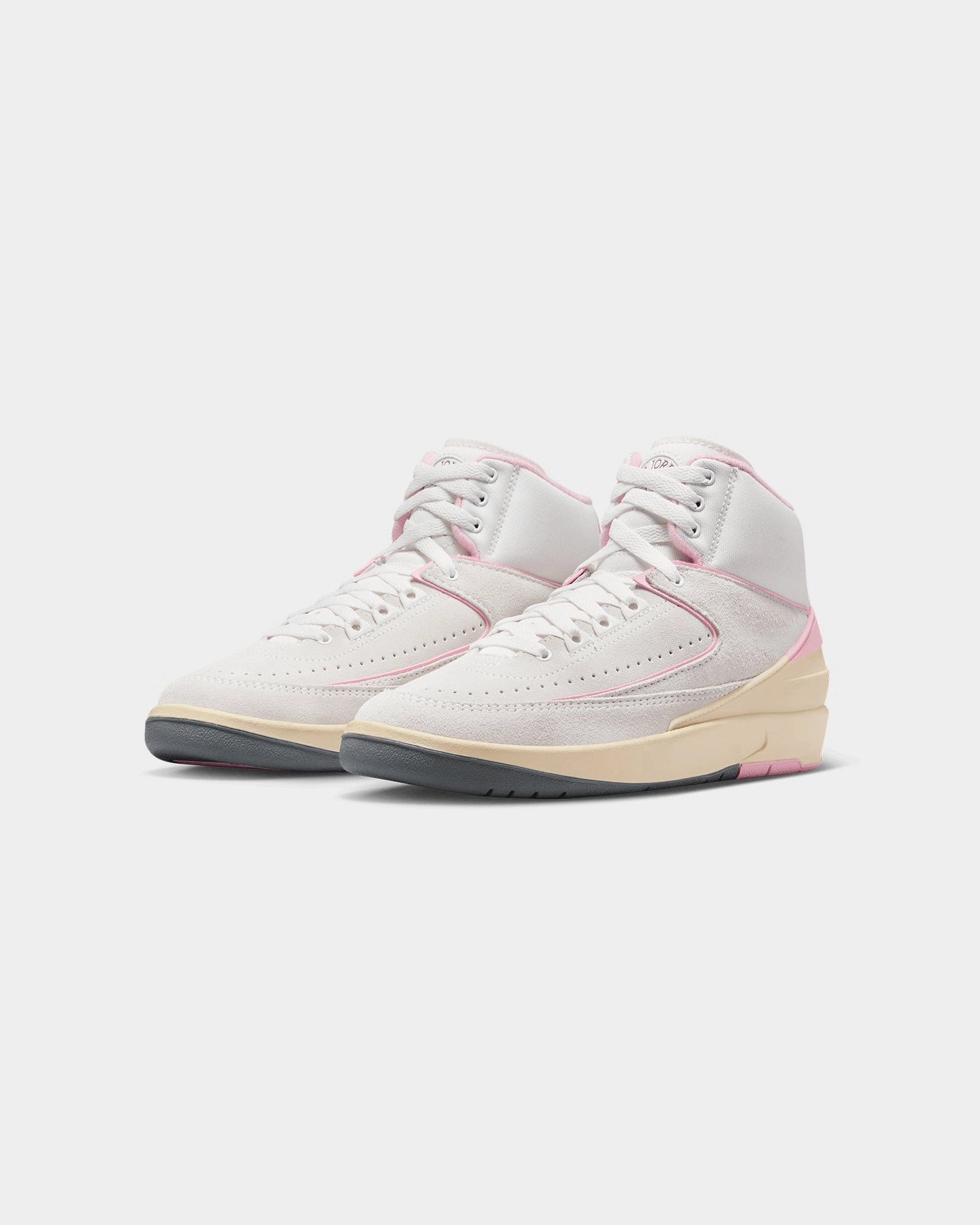 Jordan Women's Air Jordan 2 Retro "Soft Pink" Summit White/Gym Red/Medium Soft Pink Soft midsole All-purpose fit