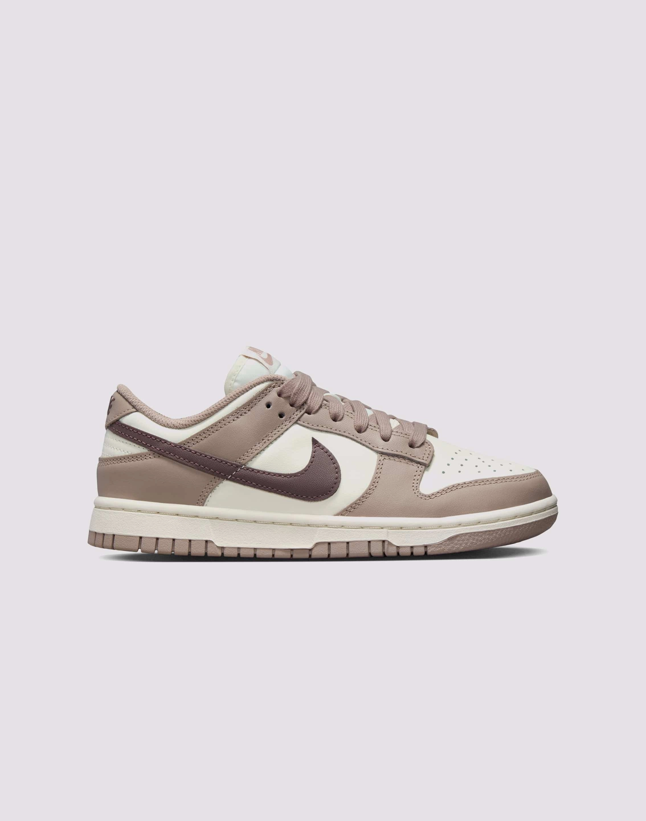 Nike Dunk Low "Sail/Plum Eclipse/Diffused Taupe" Comfort Upper Design