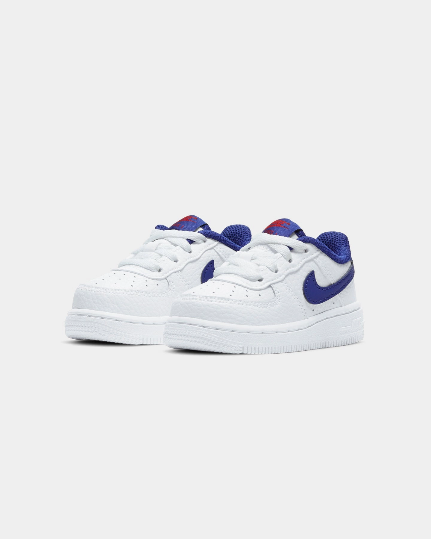Nike Infants' Air Force 1 (TD) White/Deep Royal Energy Flow Ultimate Flex