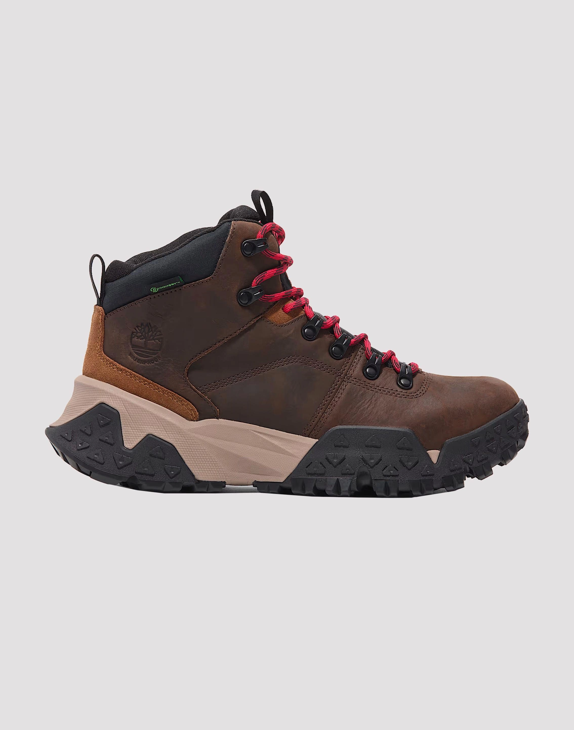 Reinforced Heel Guard Comfort Benefit Timberland Motion Scramble Mid Hiking Boot