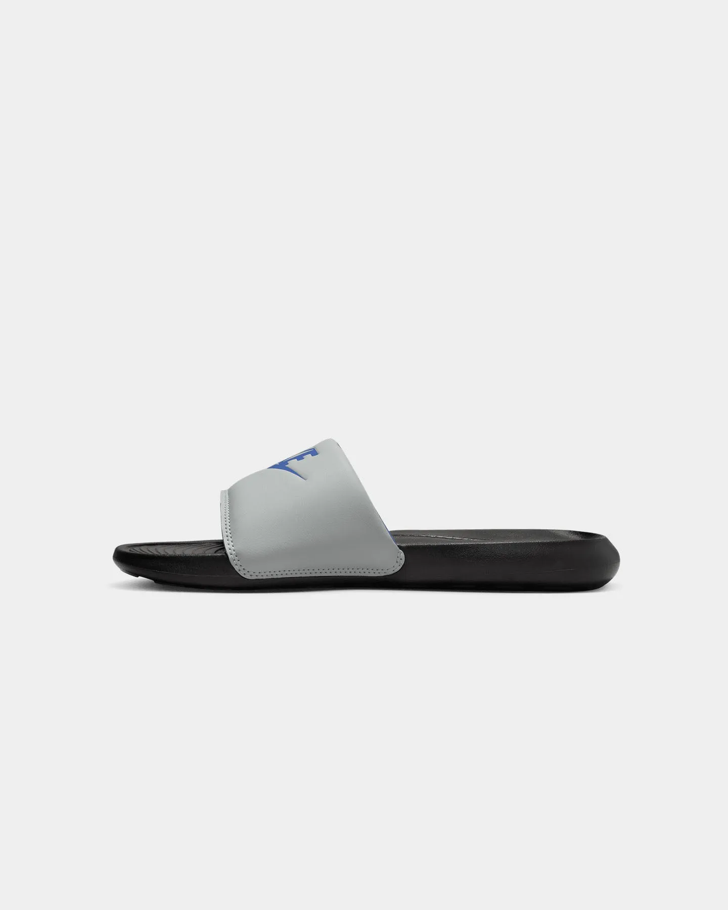 Nike Victori One Slide Light Smoke Grey/Game Royal-Black Slip-resistant support