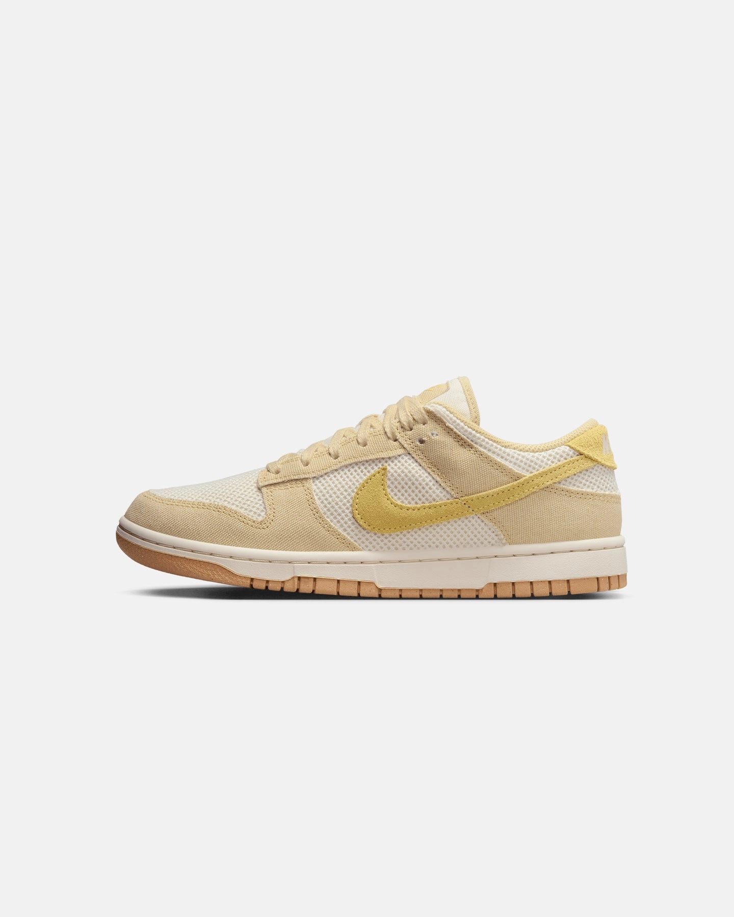 Nike Women's Dunk Low Next Nature SE "Summer" Team Gold/Soft Yellow-Pale Ivory Correct