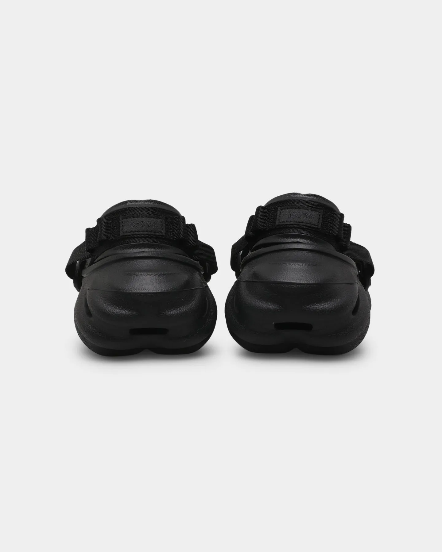 Crocs Echo Clog Black Lace Lock Technology