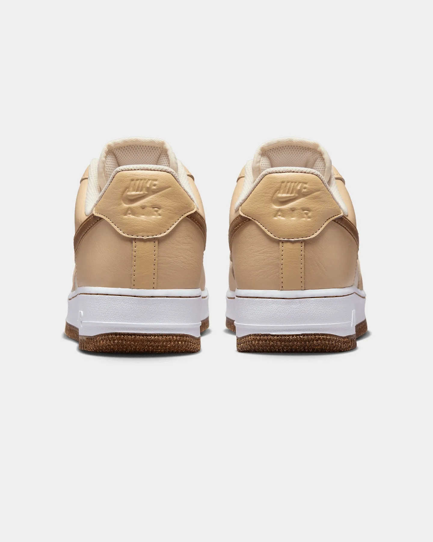 Recycled Rubber Outsole Nike Air Force 1 '07 EMB "Inspected By Swoosh" Pearl White/Ale