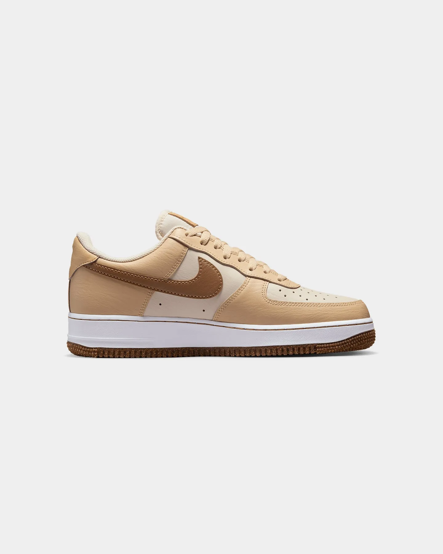 Nike Air Force 1 '07 EMB "Inspected By Swoosh" Pearl White/Ale Lightweight TPU Frame