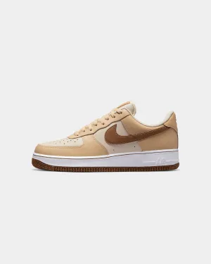 Nike Air Force 1 '07 EMB "Inspected By Swoosh" Pearl White/Ale Multi-functional breathability Anatomical Toe Box