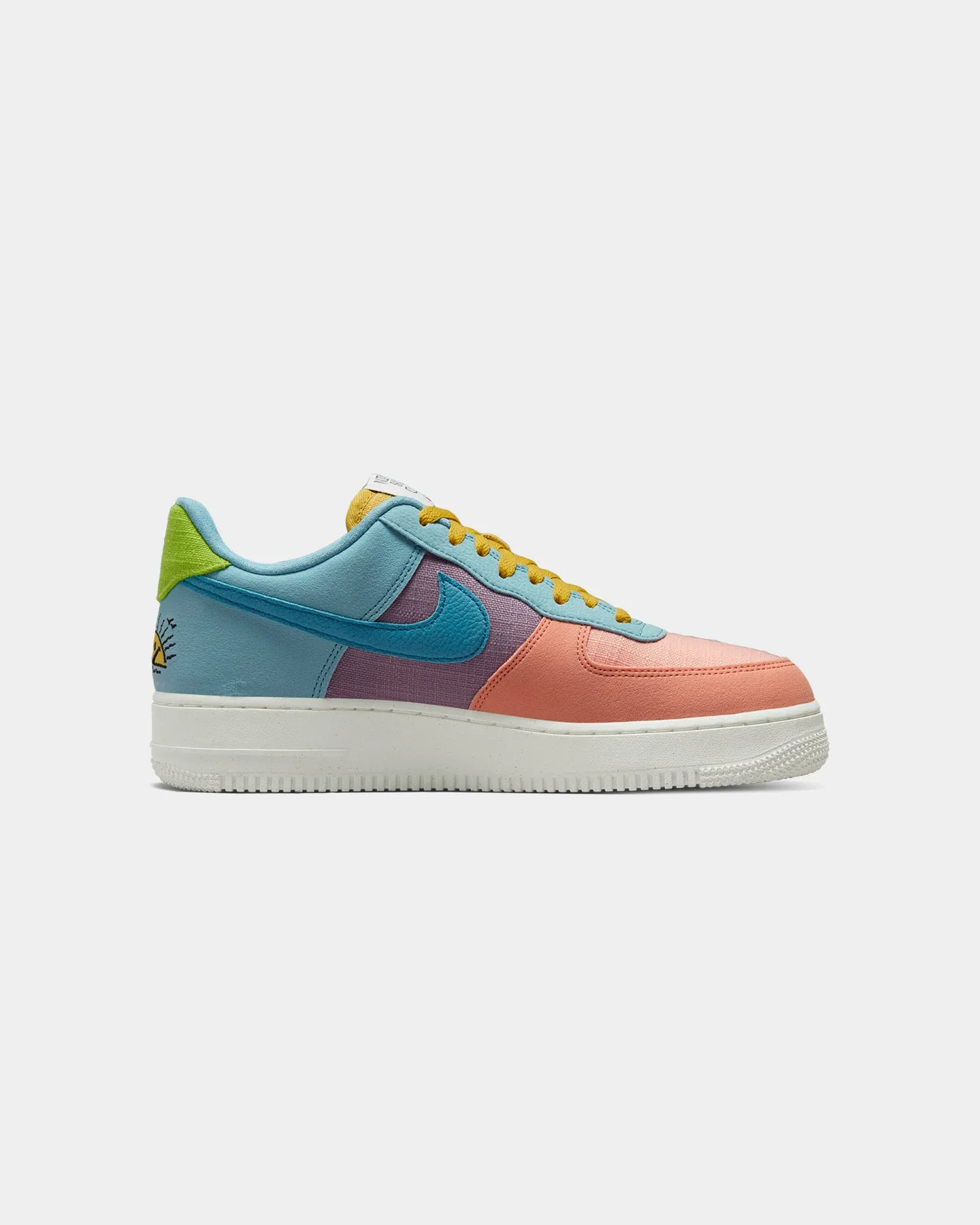 Nike Air Force 1 '07 LV8 Next Nature Sanded Gold/Hot Curry/Wheat Grass Breathable Insoles