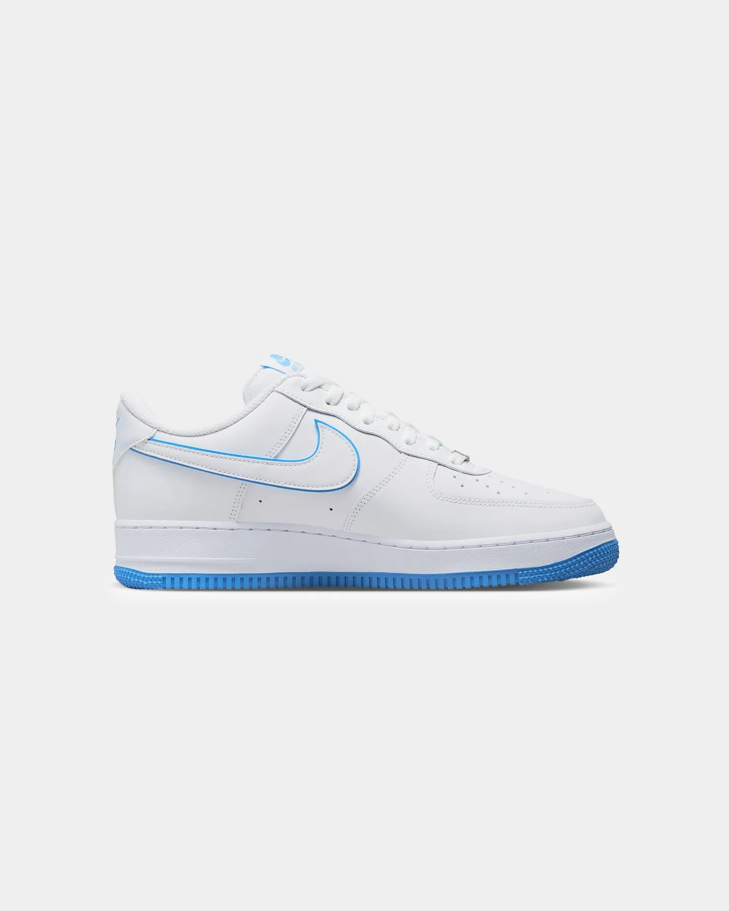 Slim wear Heel Stability Nike Air Force 1 '07 White/University Blue