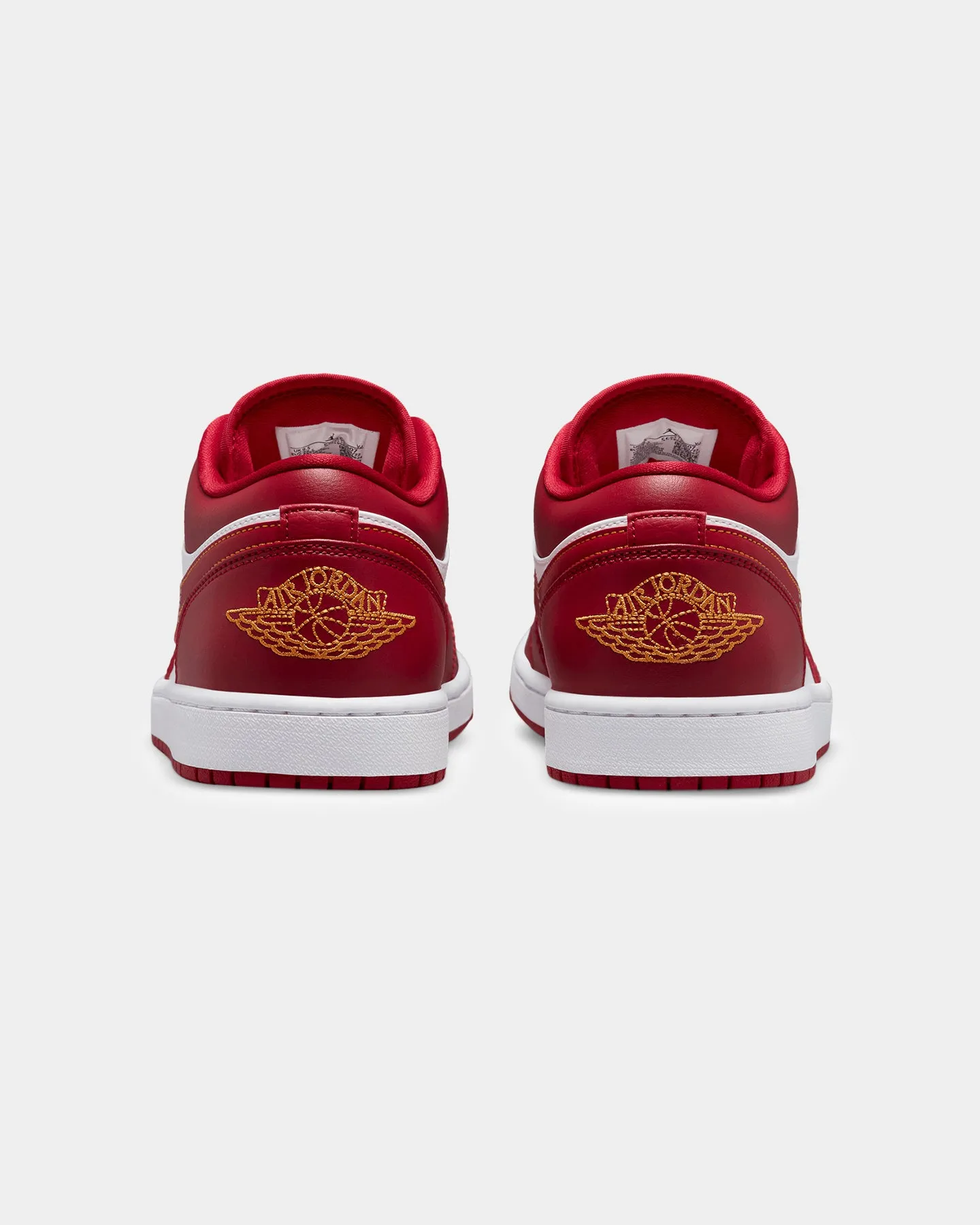 Nike Air Jordan 1 Low "Cardinal Red" Cardinal Red/Light Curry/White Enhanced Traction