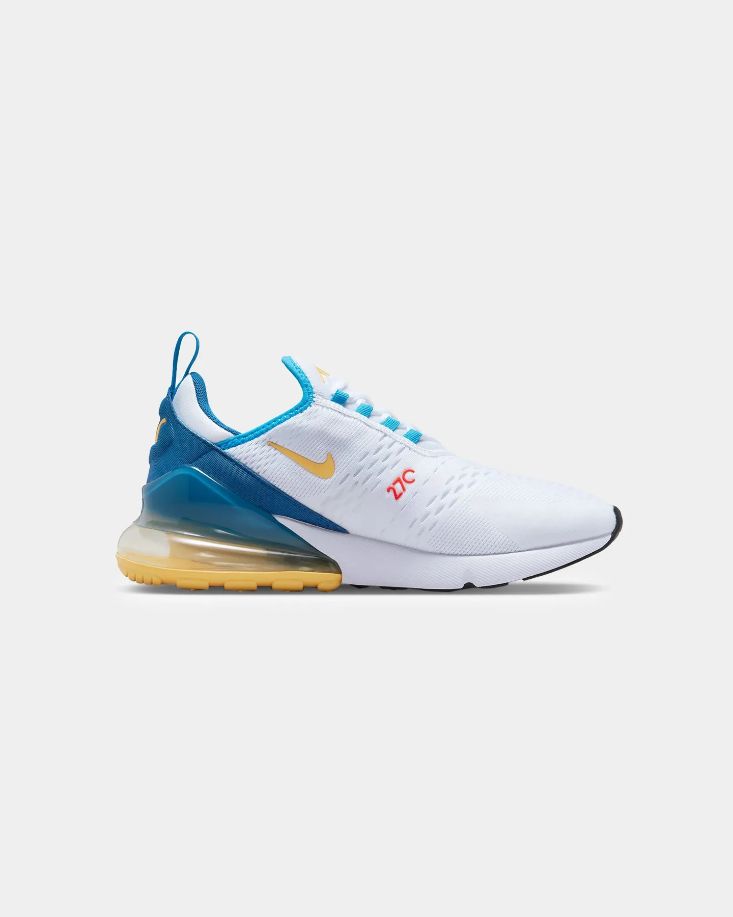 Unique Style wooden Nike Air Max 270 White/Citron Pulse