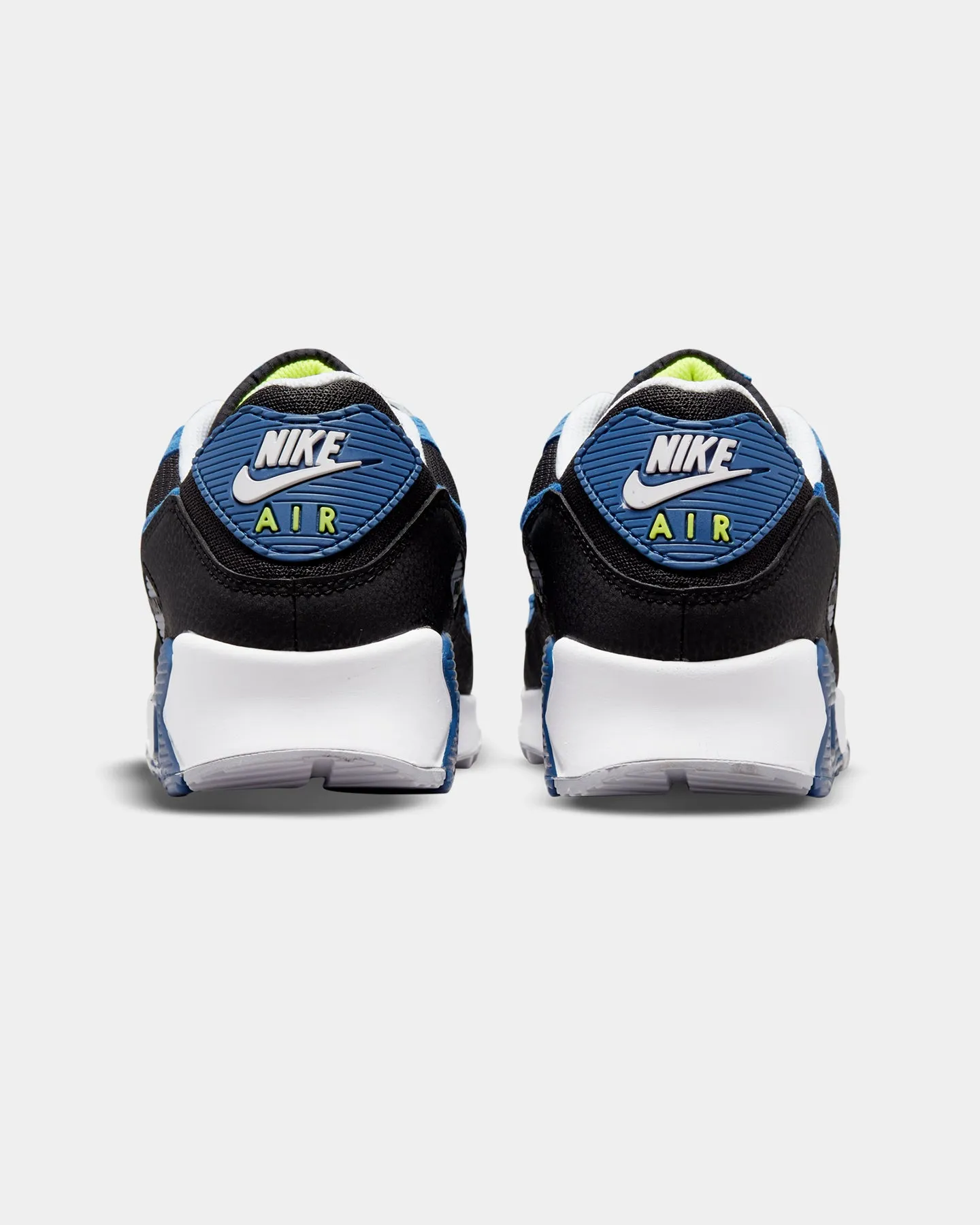 least cycling Ultra Cushioned Collar Nike Air Max 90 Black/Atlantic Blue/Voltage Yellow/White