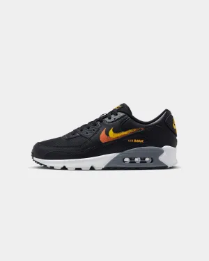 street - specific features Universal Fit Nike Air Max 90 Black/Safety Orange