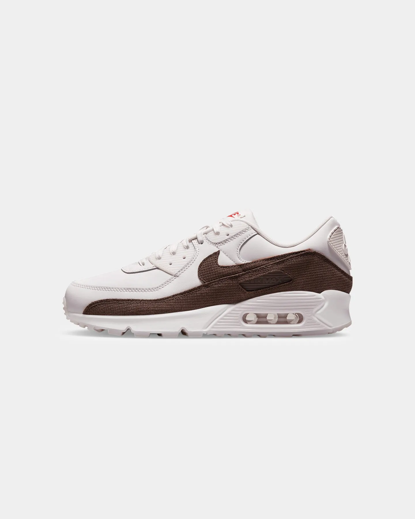 Nike Air Max 90 LTR Pearl Pink/Baroque Brown Eco Friendly Treatment Hydraulic Heel Suspension