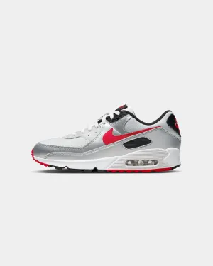 Nike Air Max 90 Photon Dust/University Red winter style statements