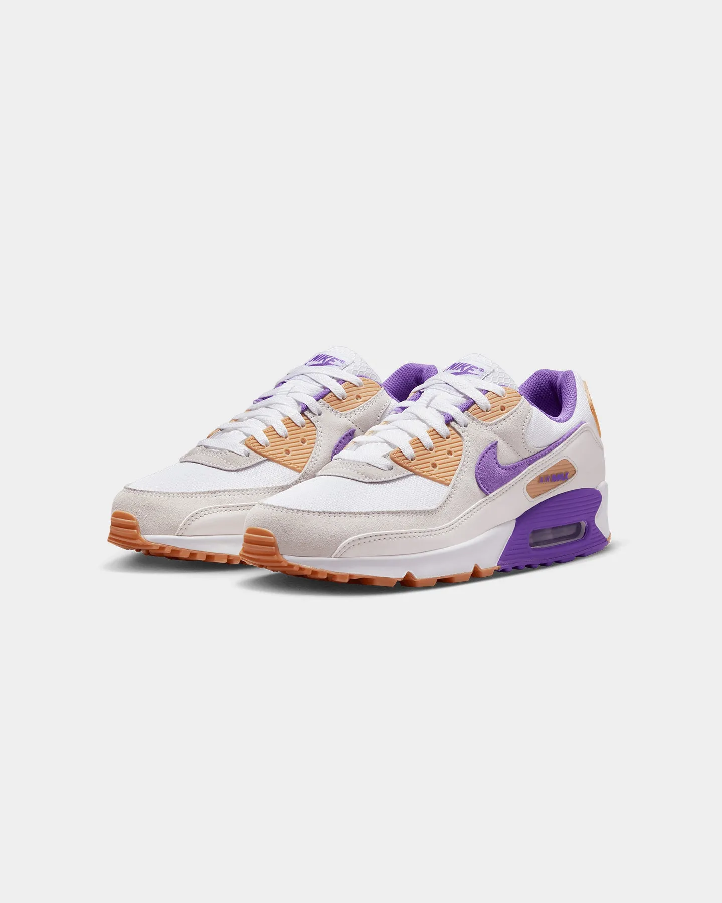 Nike Air Max 90 "Purple Gum" White/Action Grape Casual grip