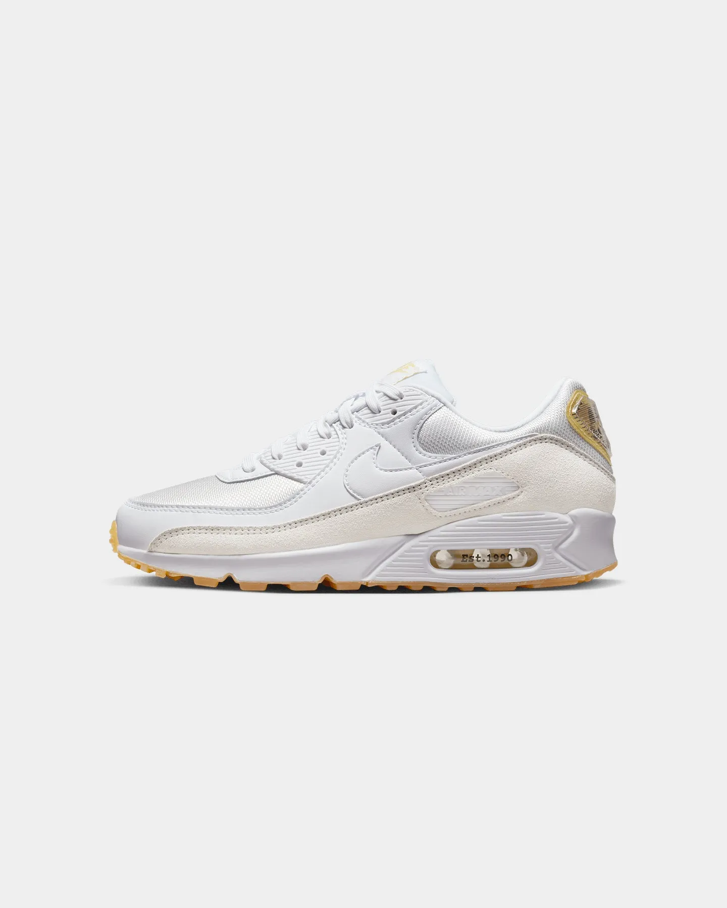 Odor Control Fabric Nike Air Max 90 SE Summit White/White