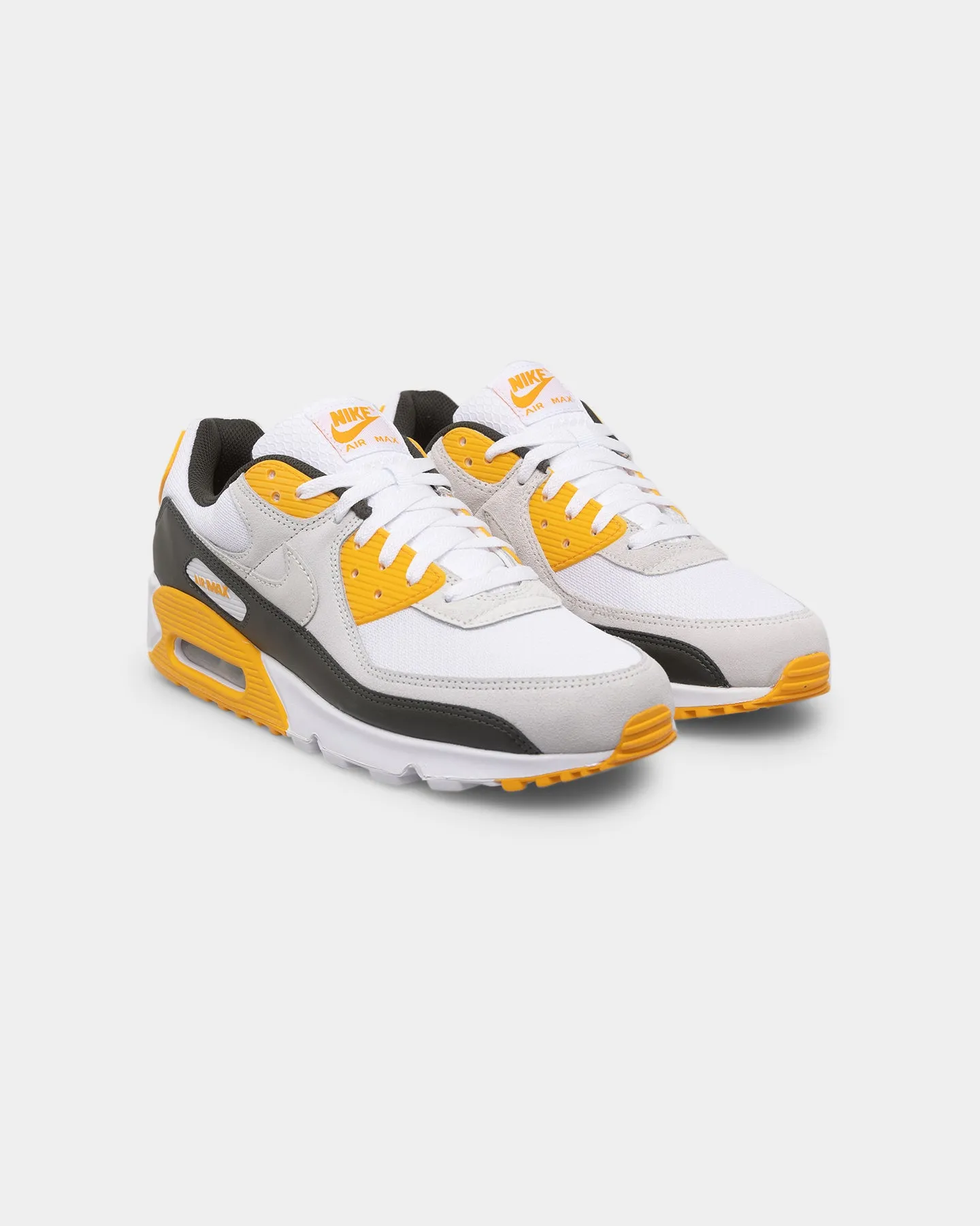 Durable Rubber Tread Nike Air Max 90 White/White-Photon
