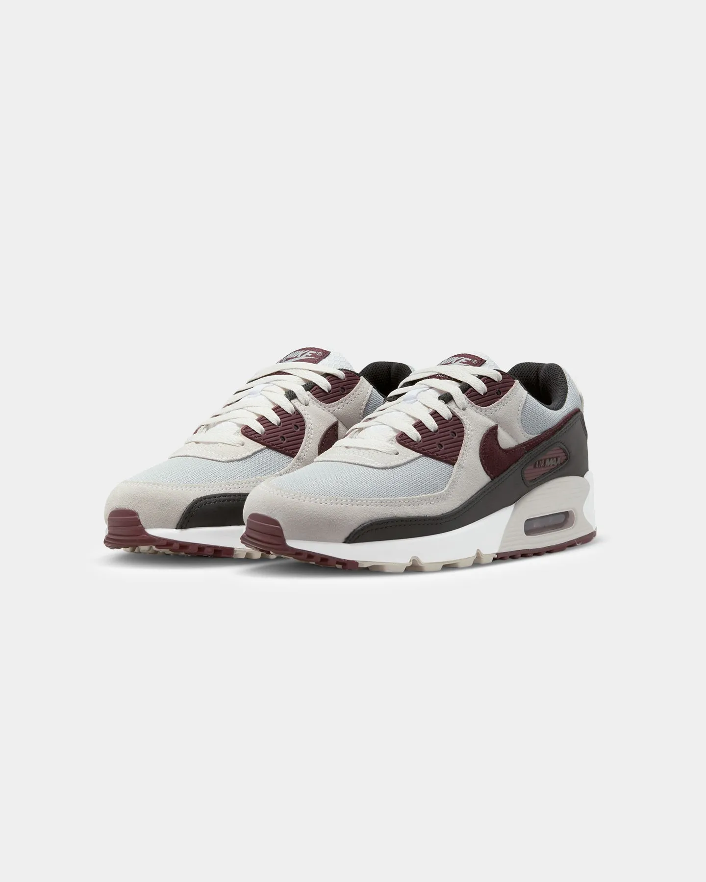 Nike Air Max 90 Wolf Grey/Burgundy Bold Design well-made