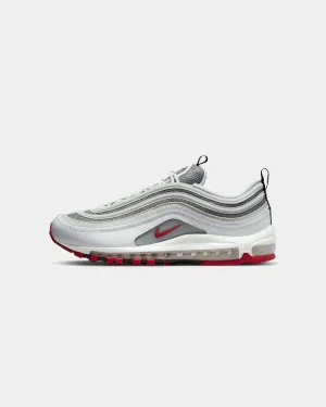Nike Air Max 97 White/Varsity Red/Particle Grey Flats Airflow Ventilation