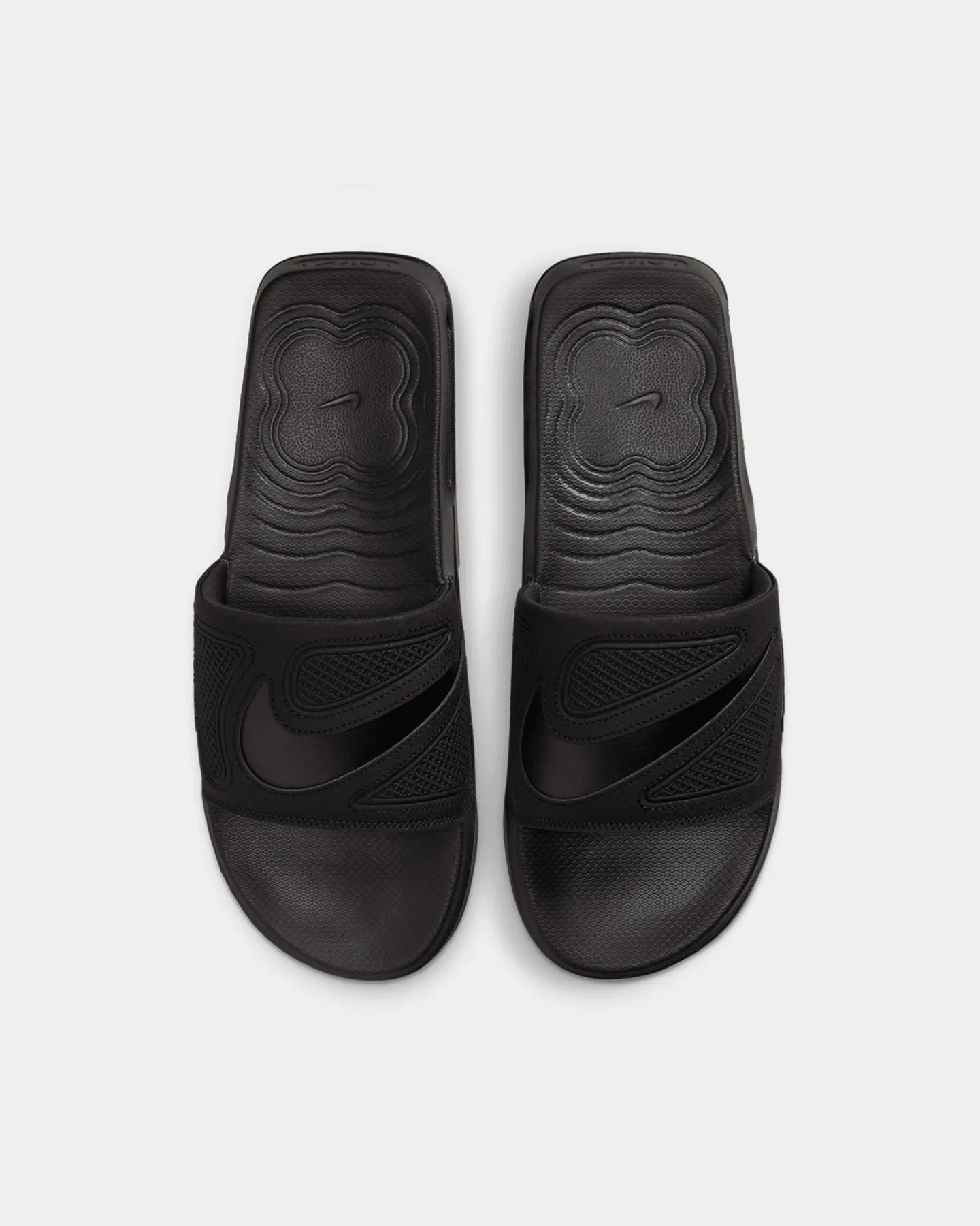 teenagers' Nike Air Max Cirro Slides Black