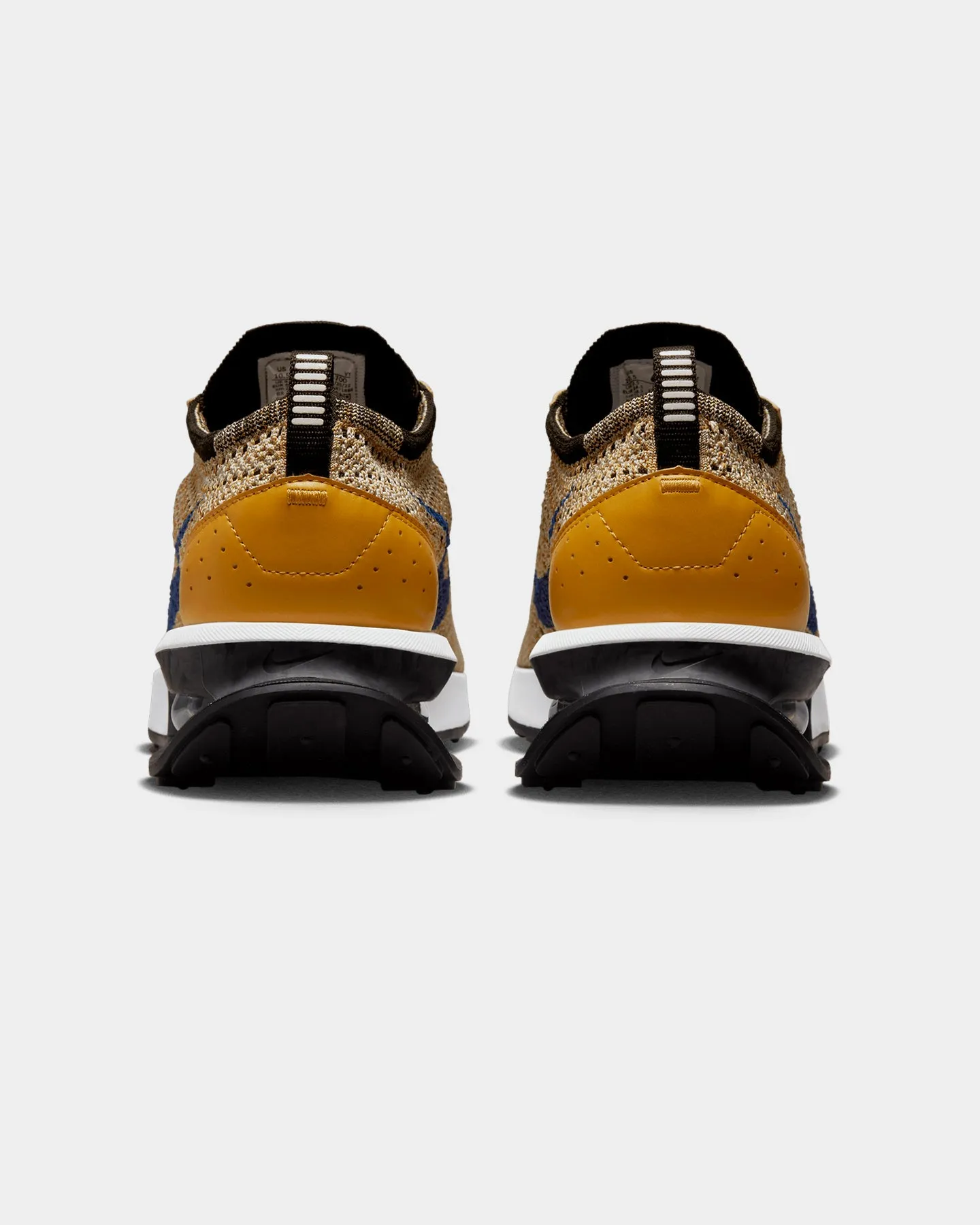 Nike Air Max Flyknit Racer Next Nature Elemental Gold/Hyper Royal-Gold Suede triathletes - specific benefits Suitable