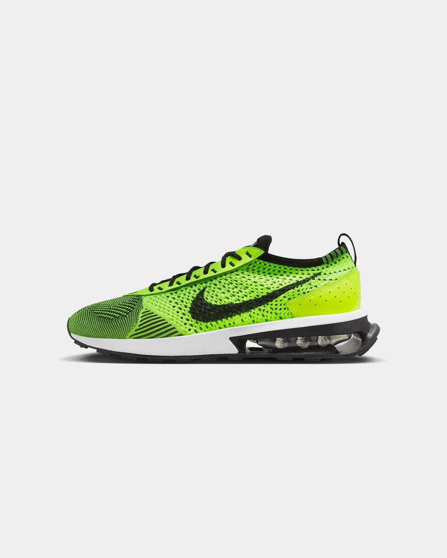 Ergonomic Toe Box gym - goer Nike Air Max Flyknit Racer Volt/Black