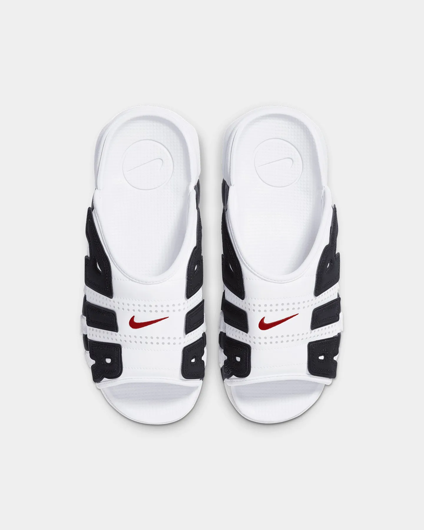 Nike Air More Uptempo White/Varsity Red animal-print