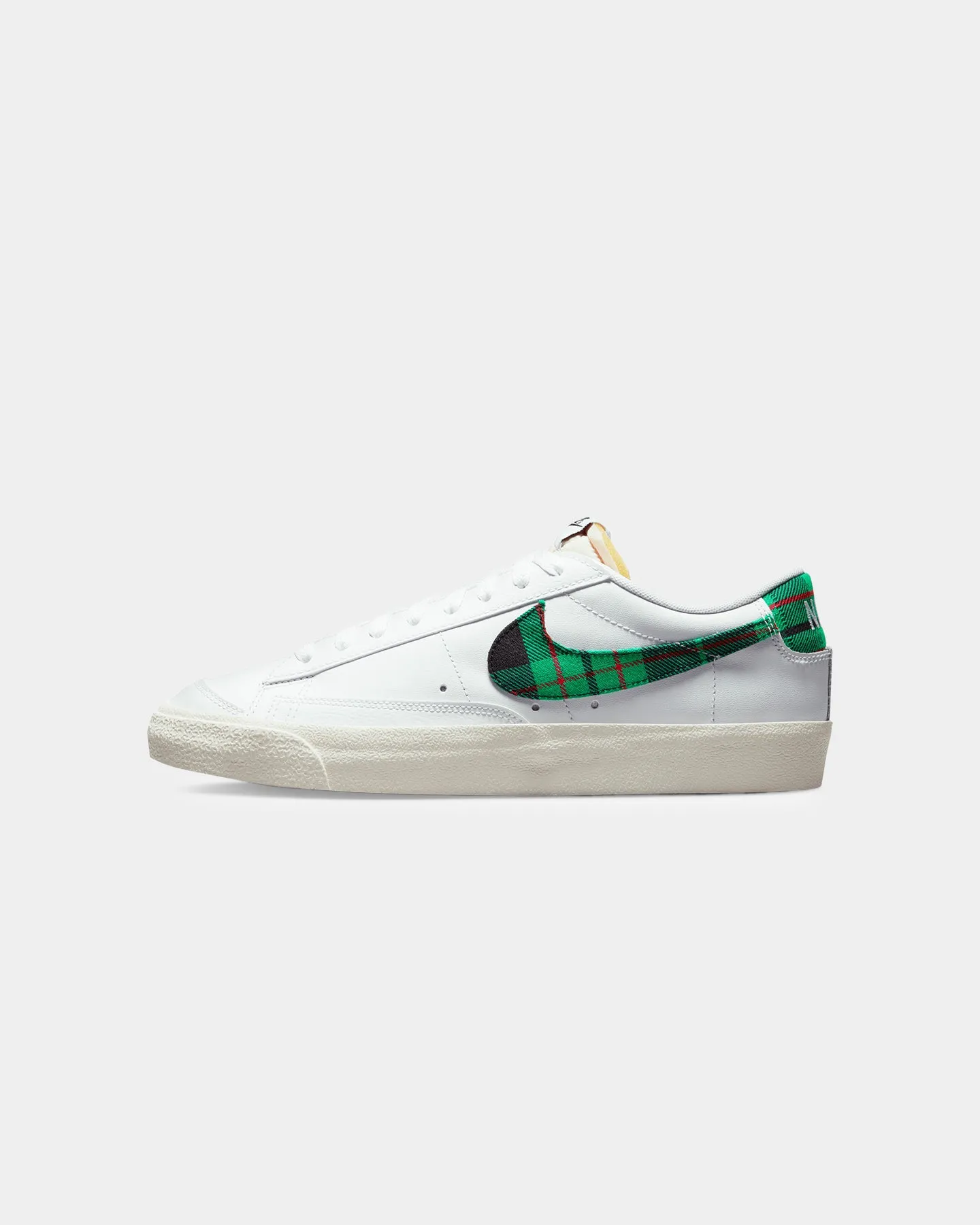 Nike Blazer Low '77 Premium "Tartan" White/Stadium Green Cushioned look affordability - level