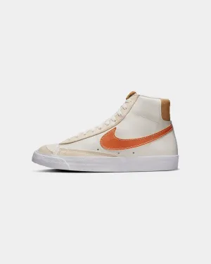 Nike Blazer Mid '77 EMB "Inspected By Swoosh" Phantom/Hot Curry-Pearl White shopper Warm in winter