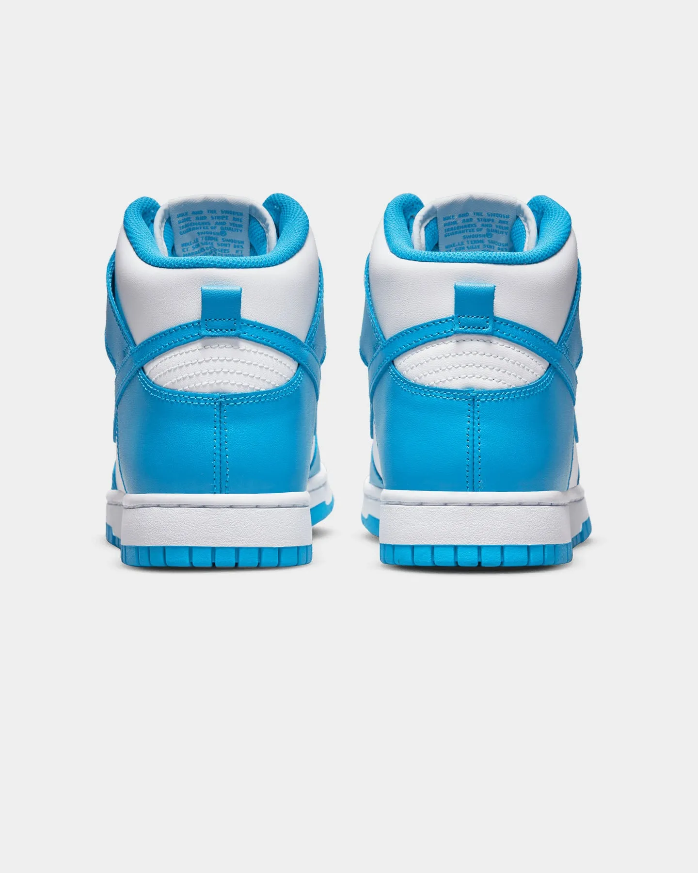 Nike Dunk Hi Retro "Laser Blue" Laser Blue basketball players hikers - specific features