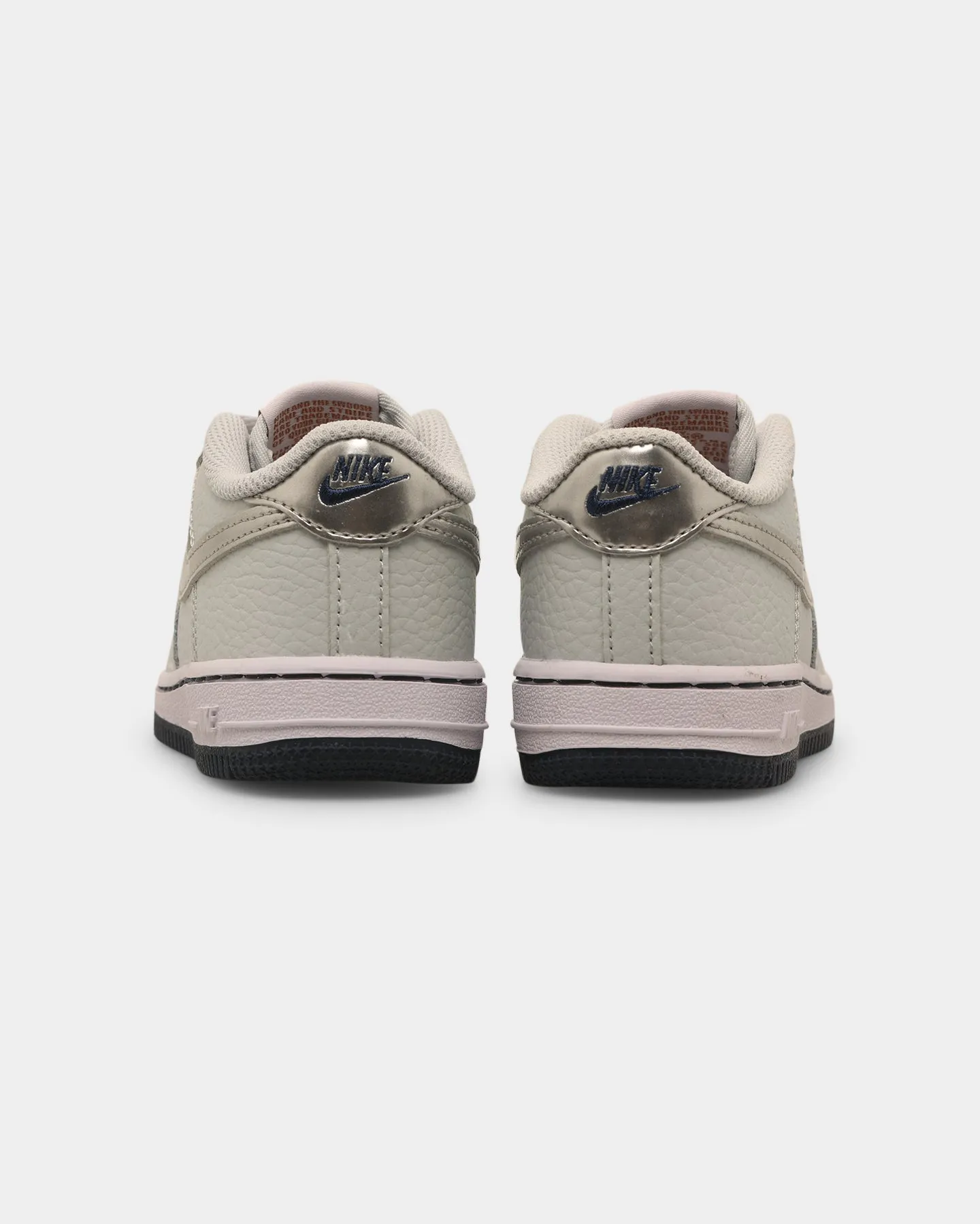Sock Liner Fit ergonomic - effectiveness - level Nike Infants' Nike Force 1 Pure Platinum/Metallic