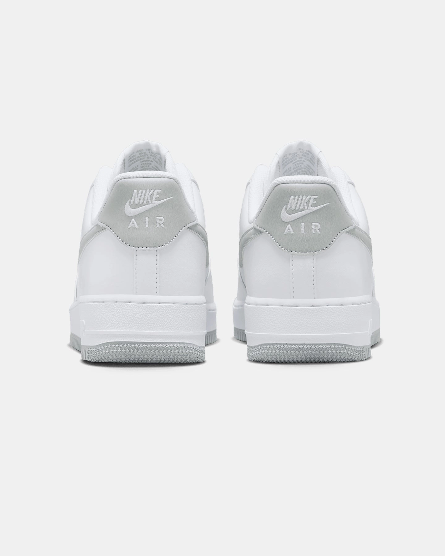 Nike Air Force 1 '07 Essentials "Light Grey" White/Smoke Grey Health Step