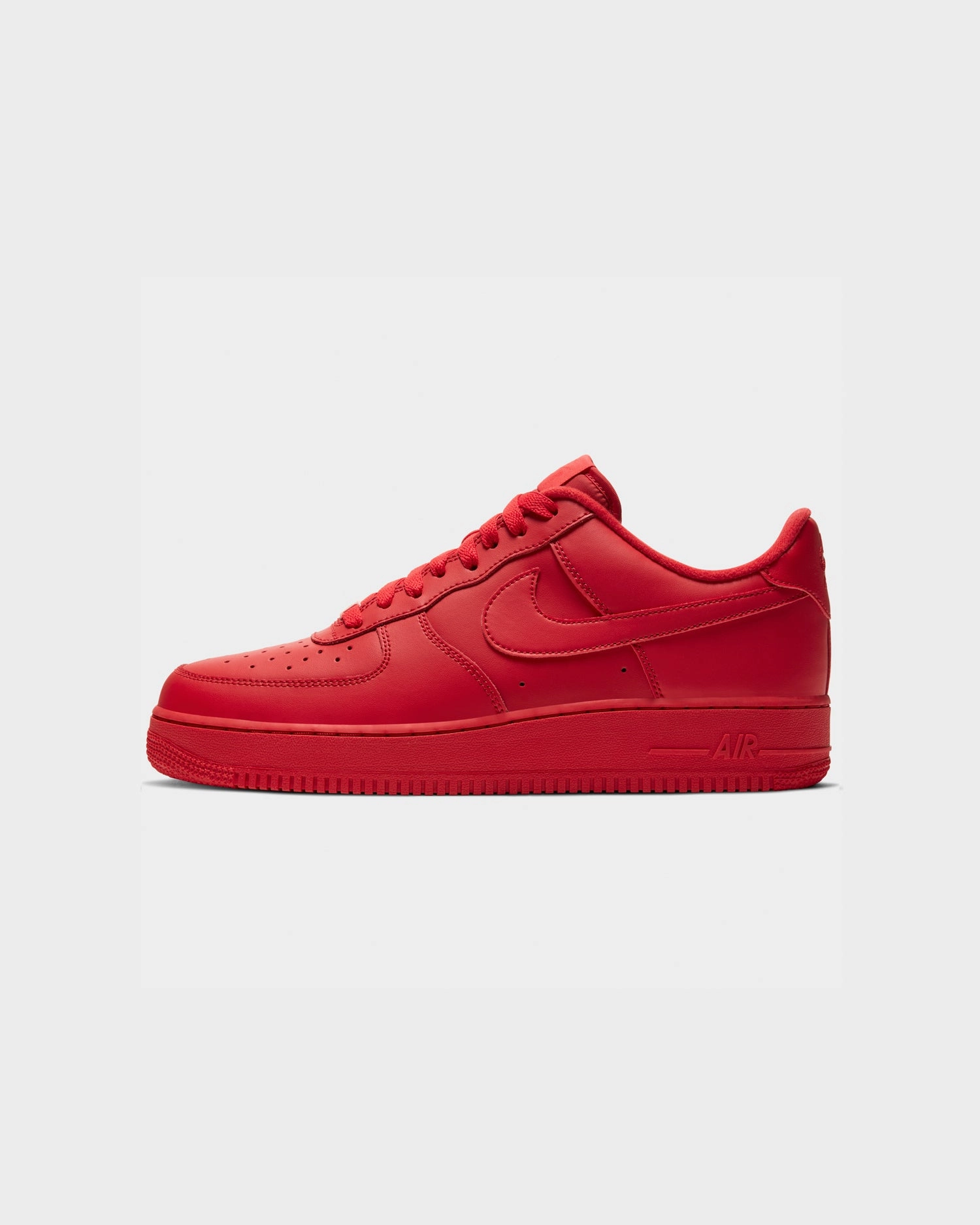 Reinforced Toe Guard Memory foam insole Nike Air Force 1 '07 LV8 1 Red/Red/Black