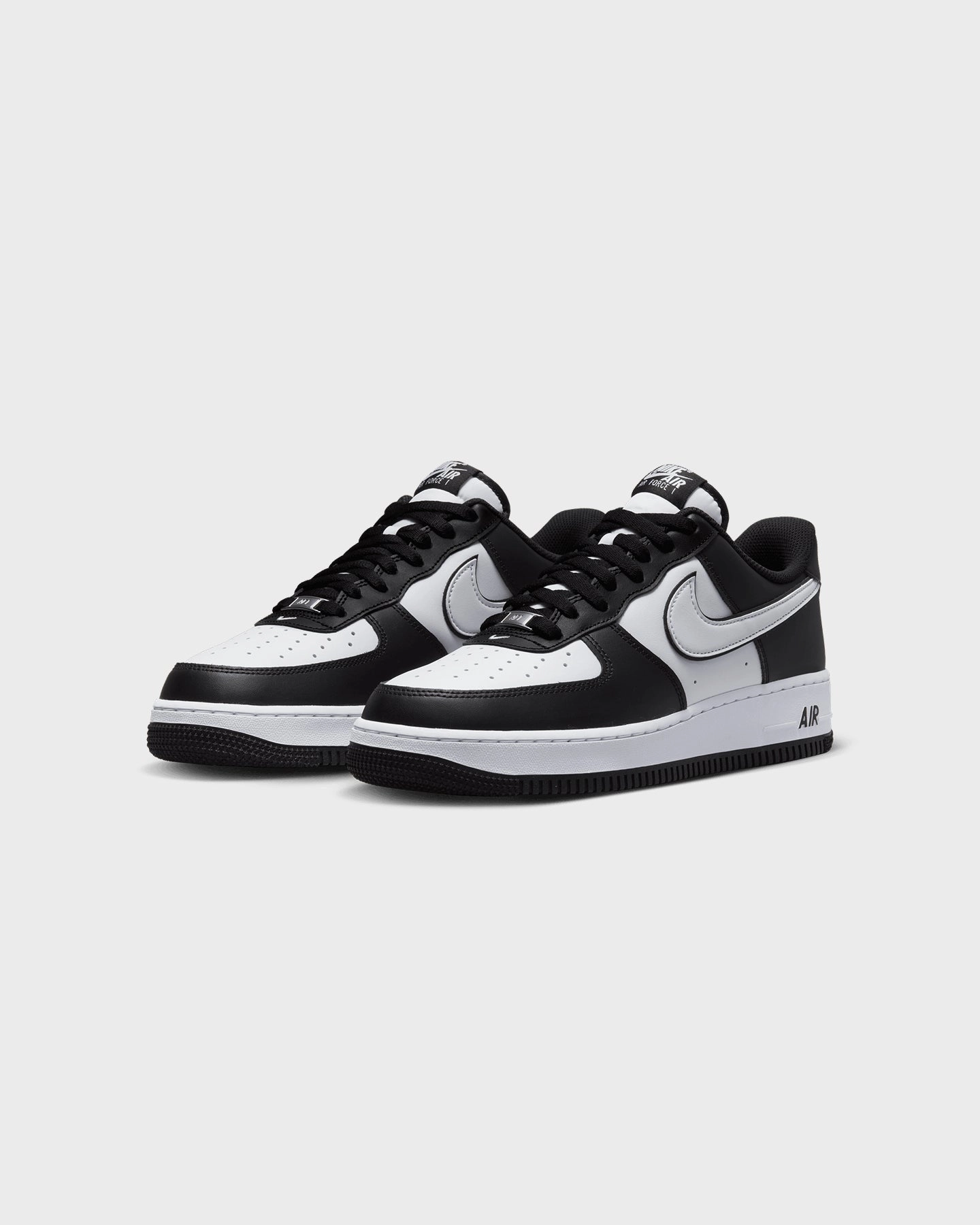 Comfort footbed Track Step Nike Air Force 1 '07 "Panda" Black/White/Black