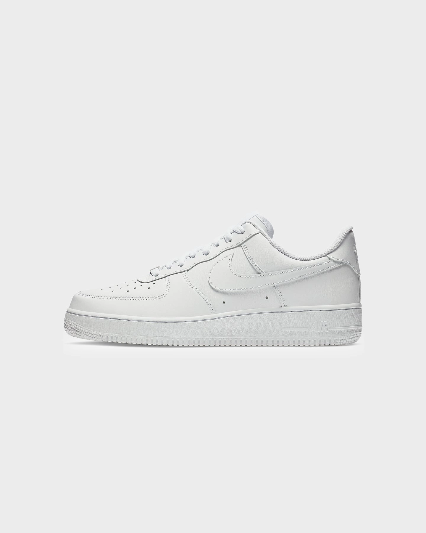 Nike Air Force 1 '07 White/White Shank Classic Sole
