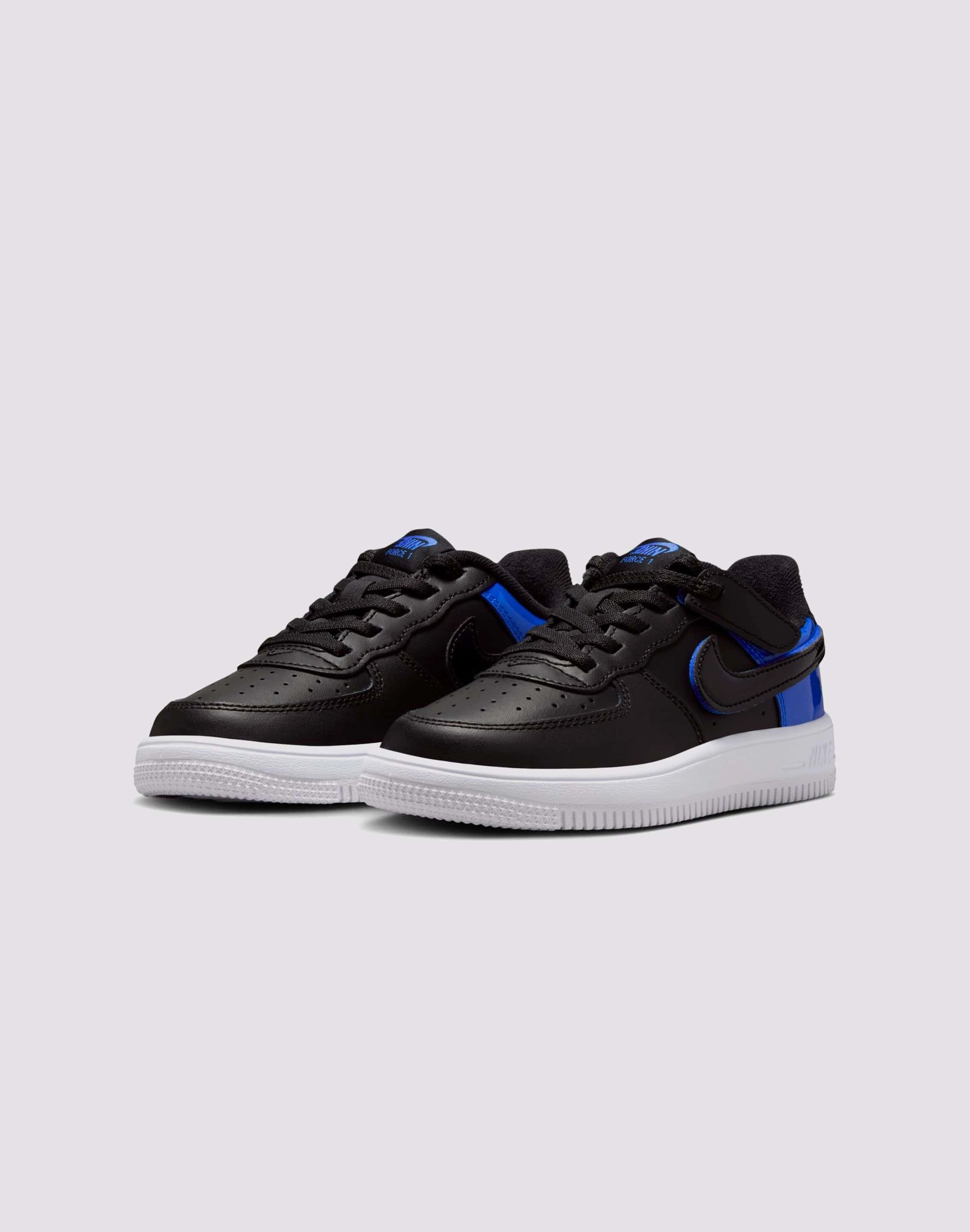 Performance   Oriented Nike Air Force 1 Low EasyOn Todddler Boys' "Black/Racer Blue/White"