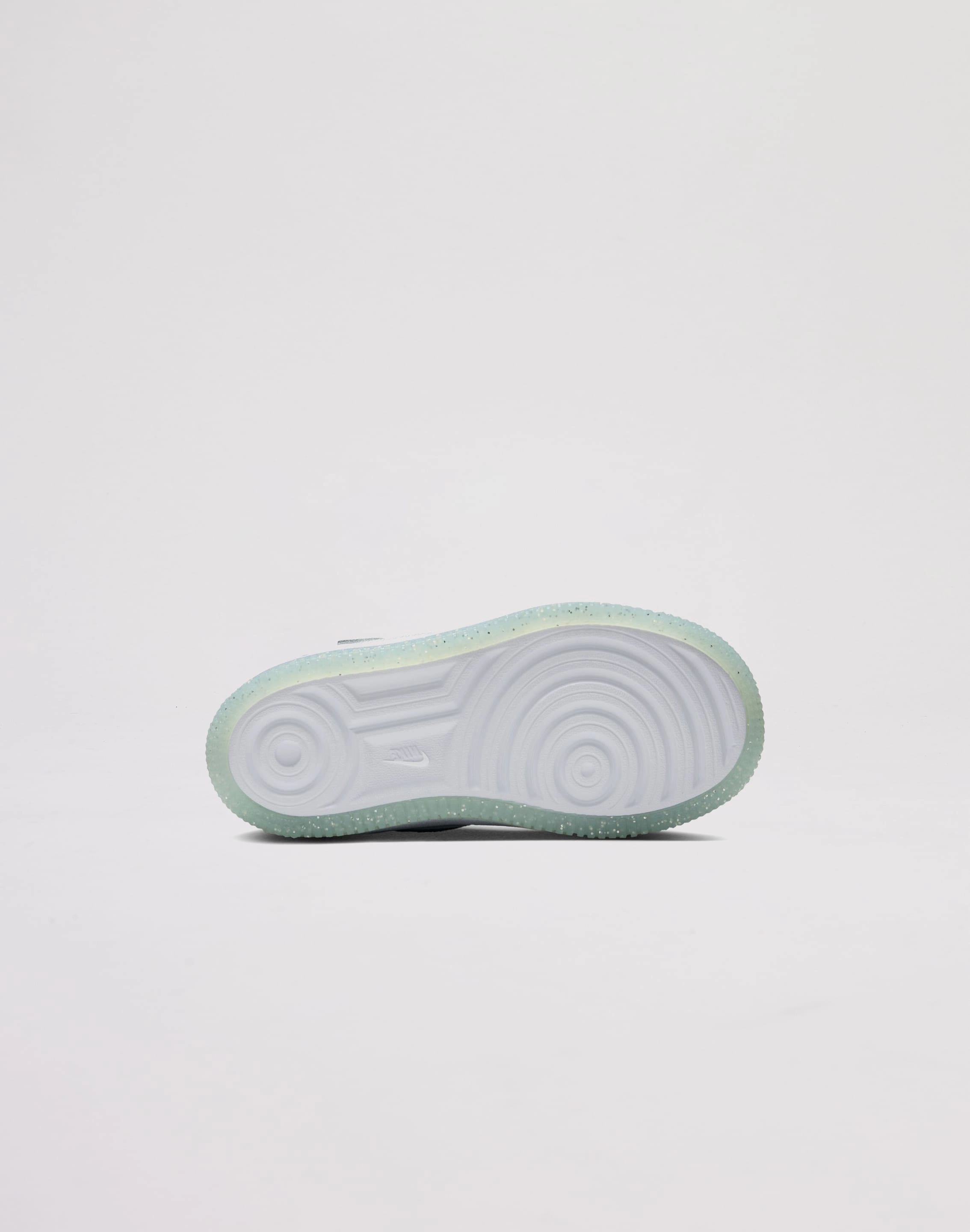 Low Weight Nike Air Force 1 Low EasyOn Toddler Girls' "Pure Platinum/Metallic Silver"