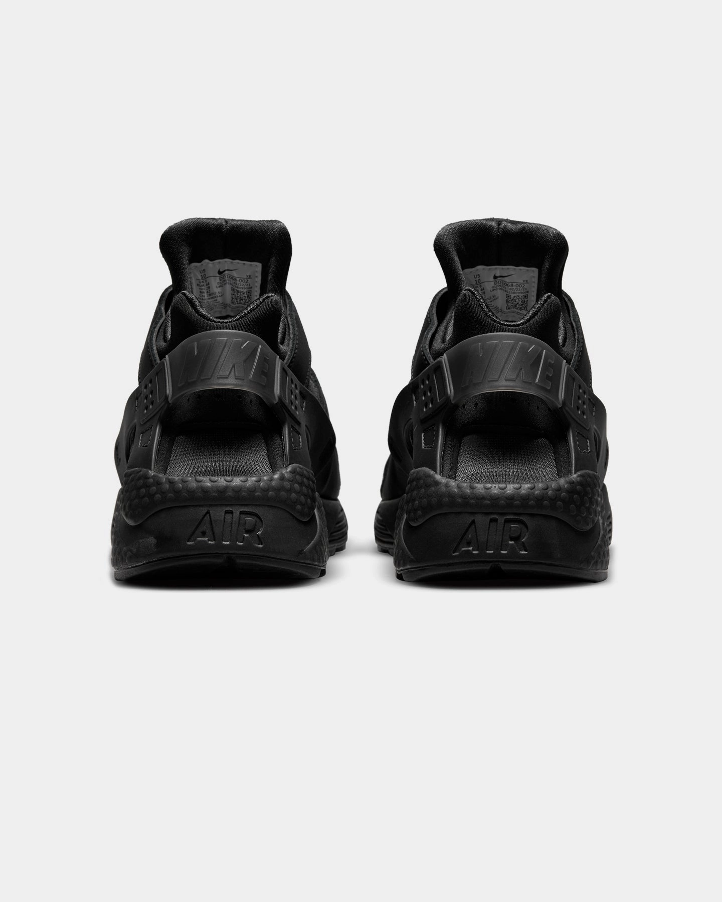 office workers Abrasion Proof Nike Air Huarache Black/Black
